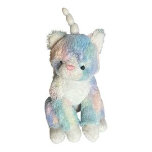 Gund Shimmer Caticorn Rainbow Unicorn Cat Plush Stuffed Animal